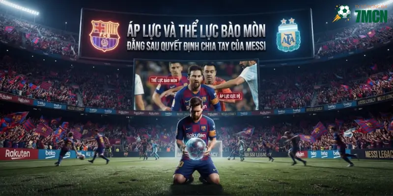 Áp lực và thể lực bào mòn đằng sau quyết định chia tay của Messi