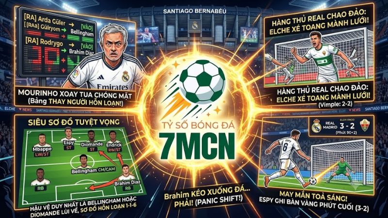 Jose Mourinho luống cuống xoay tua nhân sự trước Elche