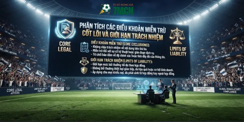Phân tích các điều khoản miễn trừ cốt lõi và giới hạn trách nhiệm