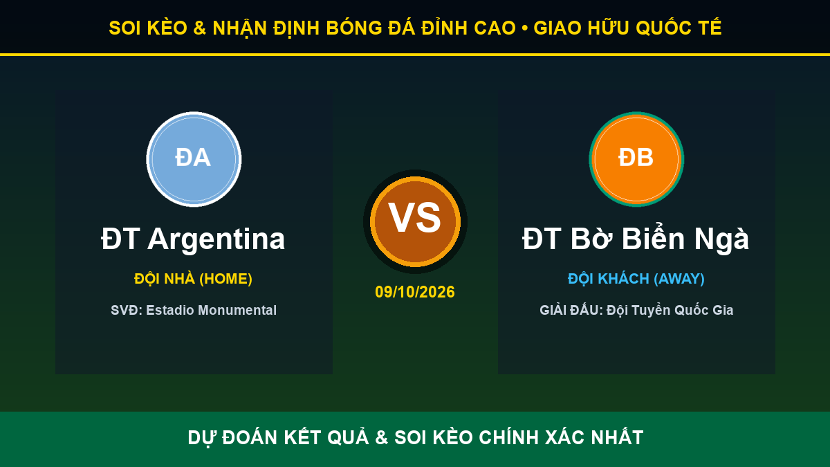 soi kèo 7M trận ĐT Argentina và ĐT Bờ Biển Ngà - Banner đối đầu ĐT Argentina vs ĐT Bờ Biển Ngà